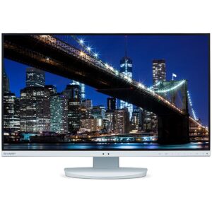 Monitor për punë Sharp MultiSync EA272Q / 27"/ 4K Ultra HD IPS LCD / 60 Hz / 6 ms / USB+HDMI+DisplayPort / Bardhë