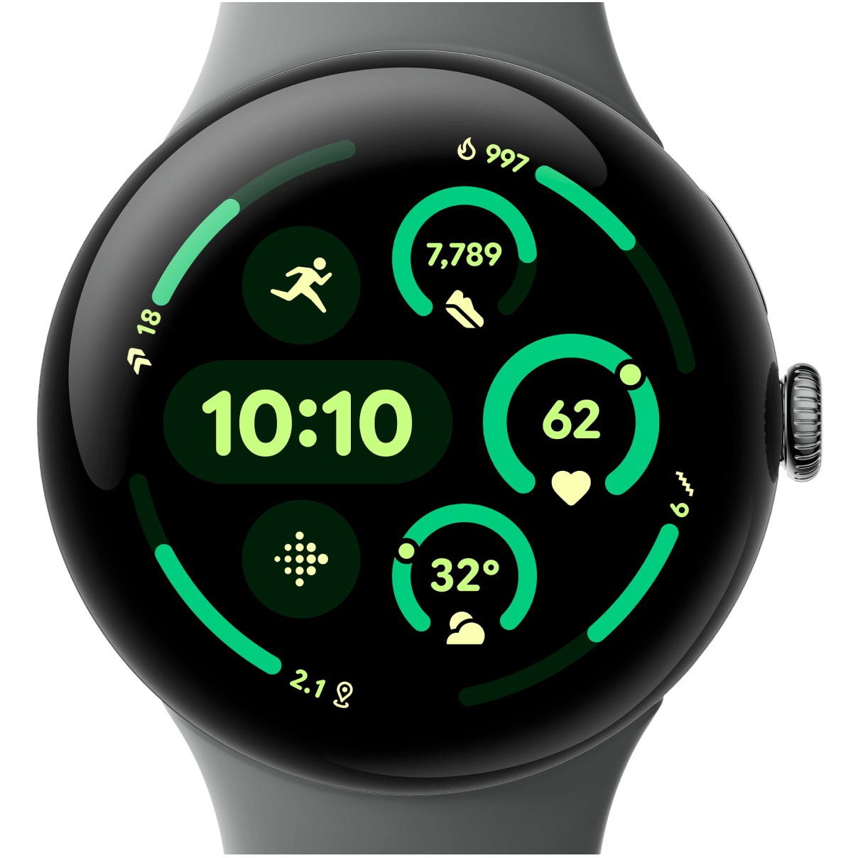 Orë e mençur Google Pixel Watch 3 (45mm) WiFi hazel