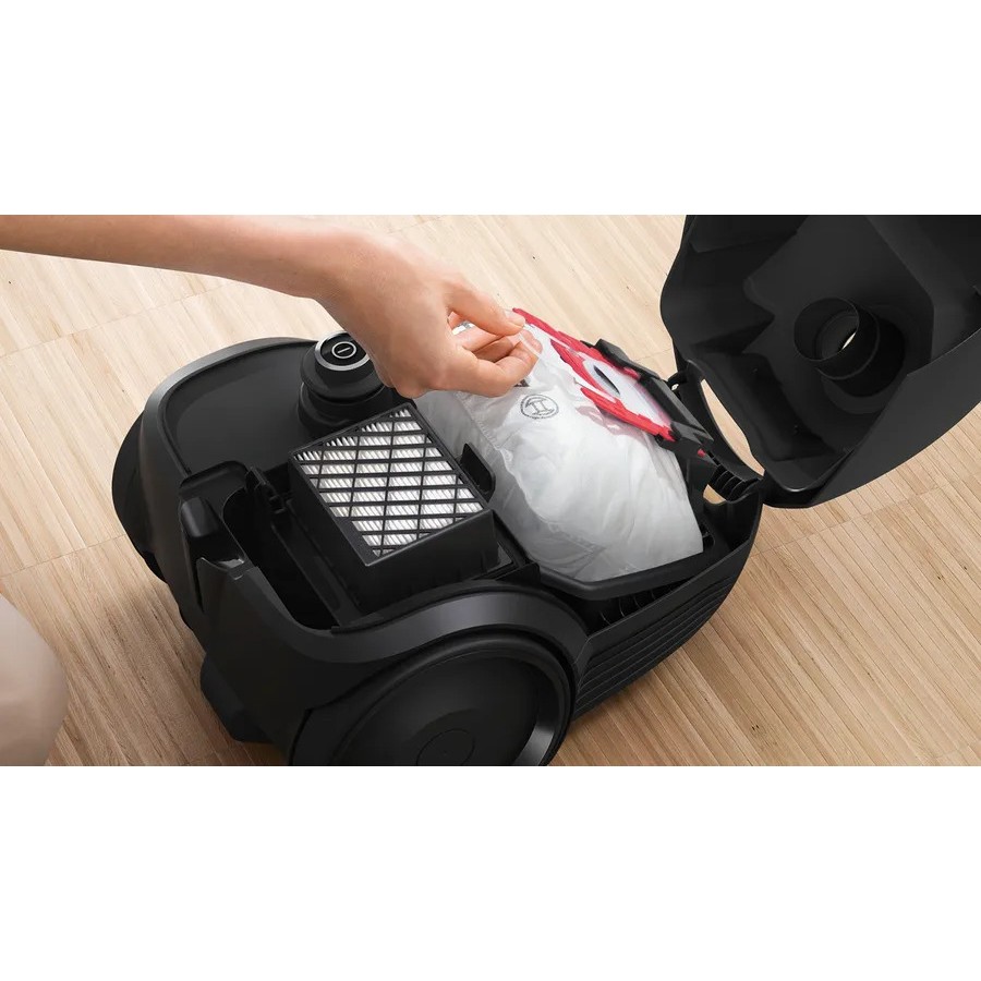 Fshesë robotike Bosch / Serie 2 BGDS2CHAMP / Bagged Cylinder Vacuum Cleaner - Zezë - Figura 5