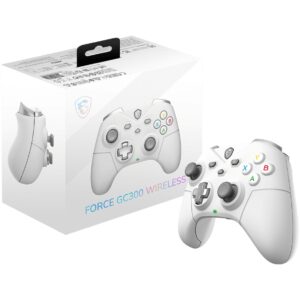 Kontroller MSI Force GC300 W WHITE controller Wireless për PC dhe Android / e bardhë