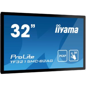 Monitor IIYAMA ProLite TF3215MC-B2AG / 31.5″ / FHD / VA / 16:9 / M-Touch / HDMI + DP + VGA / E zezë