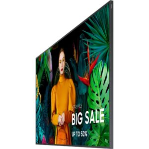Monitor Samsung Smart Signage QH43C / 43″ / 4K UHD  / VA Edge LED / 16:9 / 60Hz / 3× HDMI + DP / Speaker / E zezë