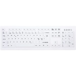 Tastierë  CHERRY Wireless AK-C8100F-FUS-W/NOR / QWERTY / e bardhë