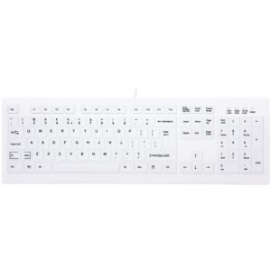 Tastierë CHERRY AK-C8100F-UVS-W/ US / USB / e bardhë