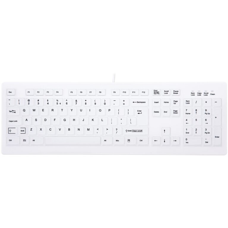 Tastierë CHERRY AK-C8100F-UVS-W/ US / USB / e bardhë