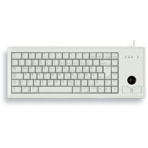 Tastierë me kabllo CHERRY G84-4400 TRACKBALL / USB / AZERTY / Gri