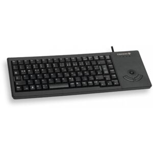 Tastierë me kabllo CHERRY G84-5400 TRACKBALL / USB / QWERTY / e zezë