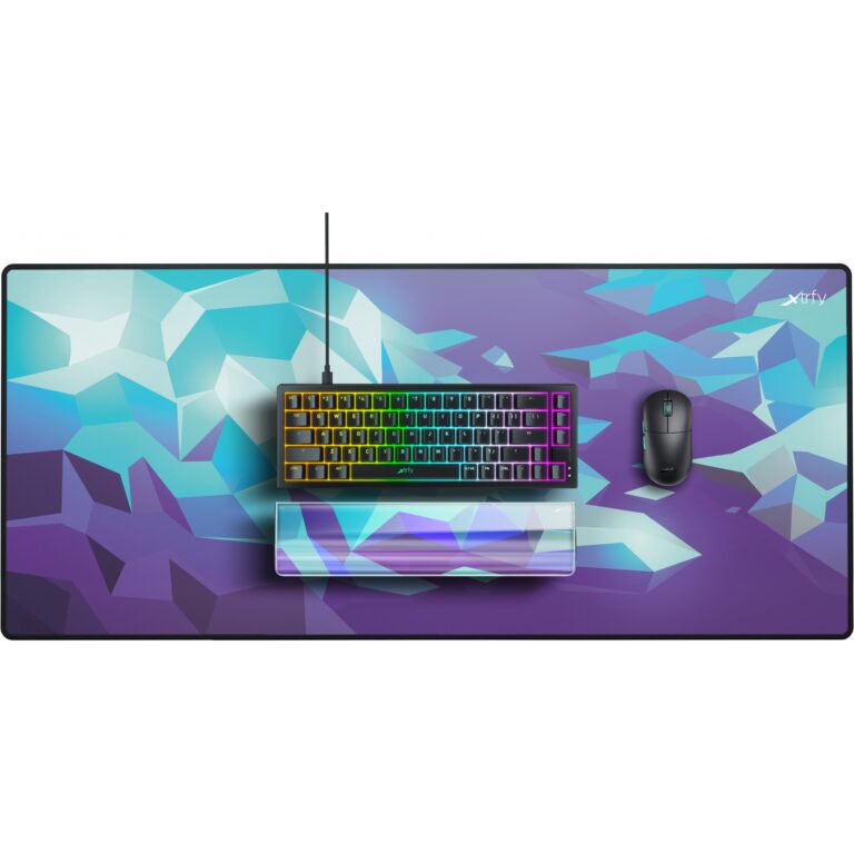 Maus Pad / Wrist Rest / Cherry Xtrfy WR5 Compact / Resin / Blu