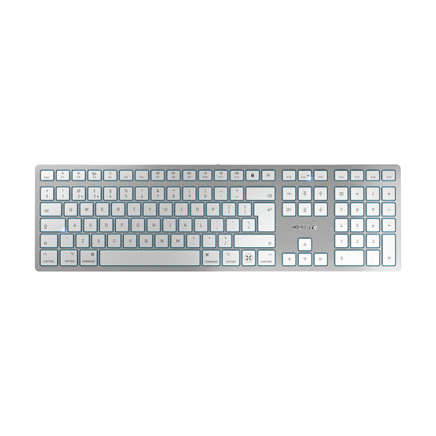 Tastierë CHERRY KC 6000 C for Mac / QWERTY / English Language - Bardhë / Argjend