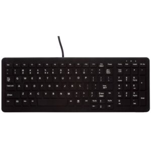 Tastierë me kabllo / Cherry AK-CB7000 / DE-Layout / USB - Zezë