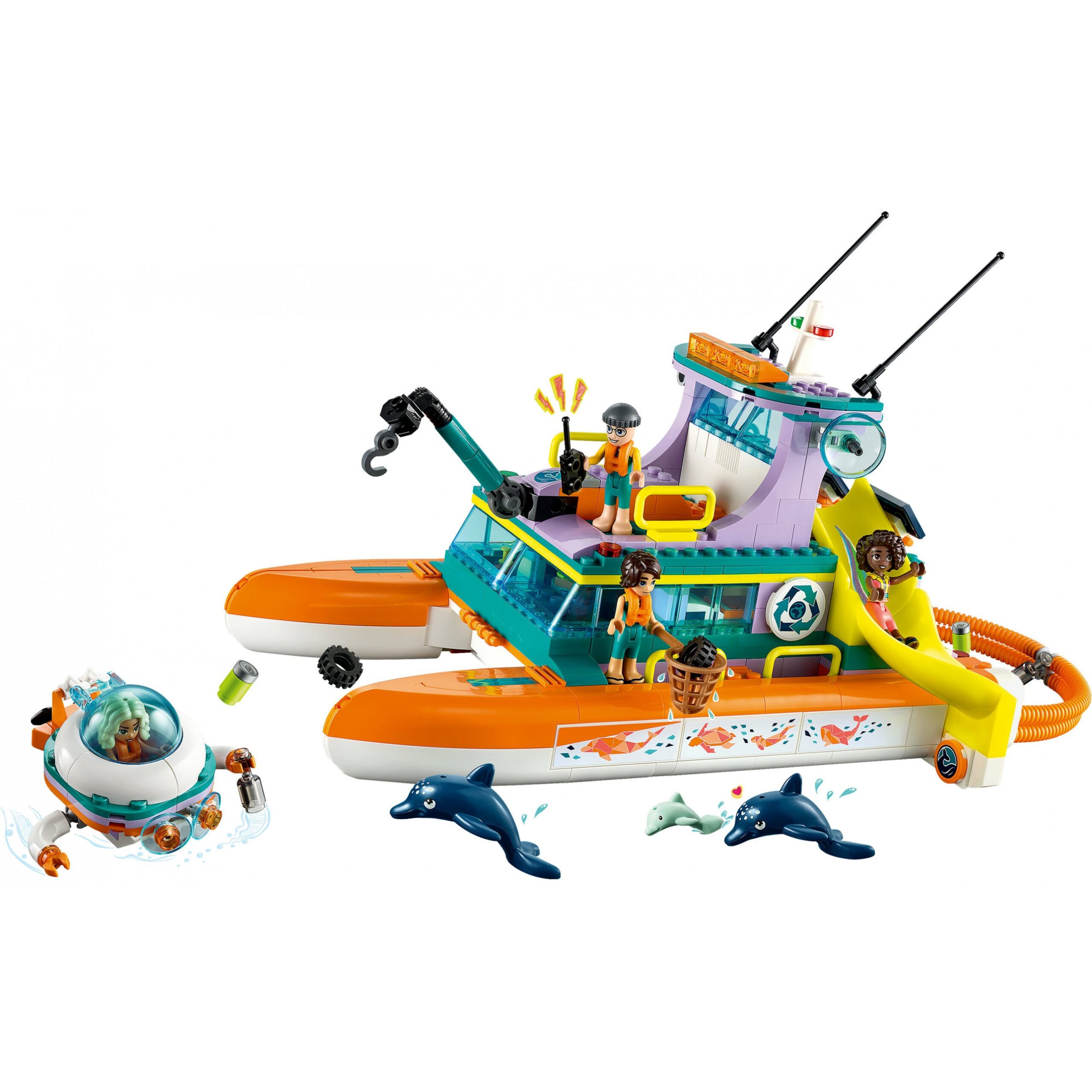 LEGO Friends 41734 Sea Rescue Boat - Figura 4