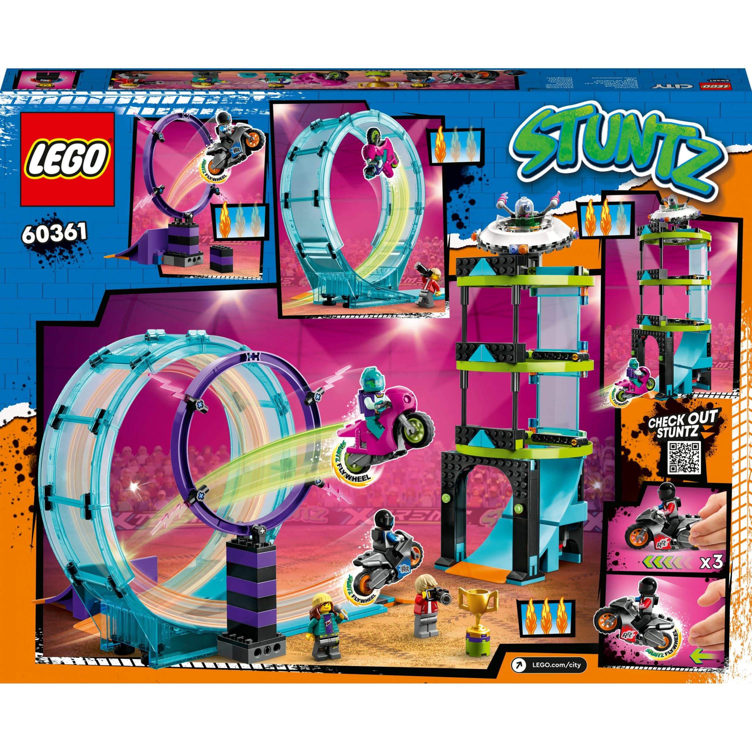 LEGO City Stuntz 60361 Ultimate Stunt Rider Challenge - Figura 4