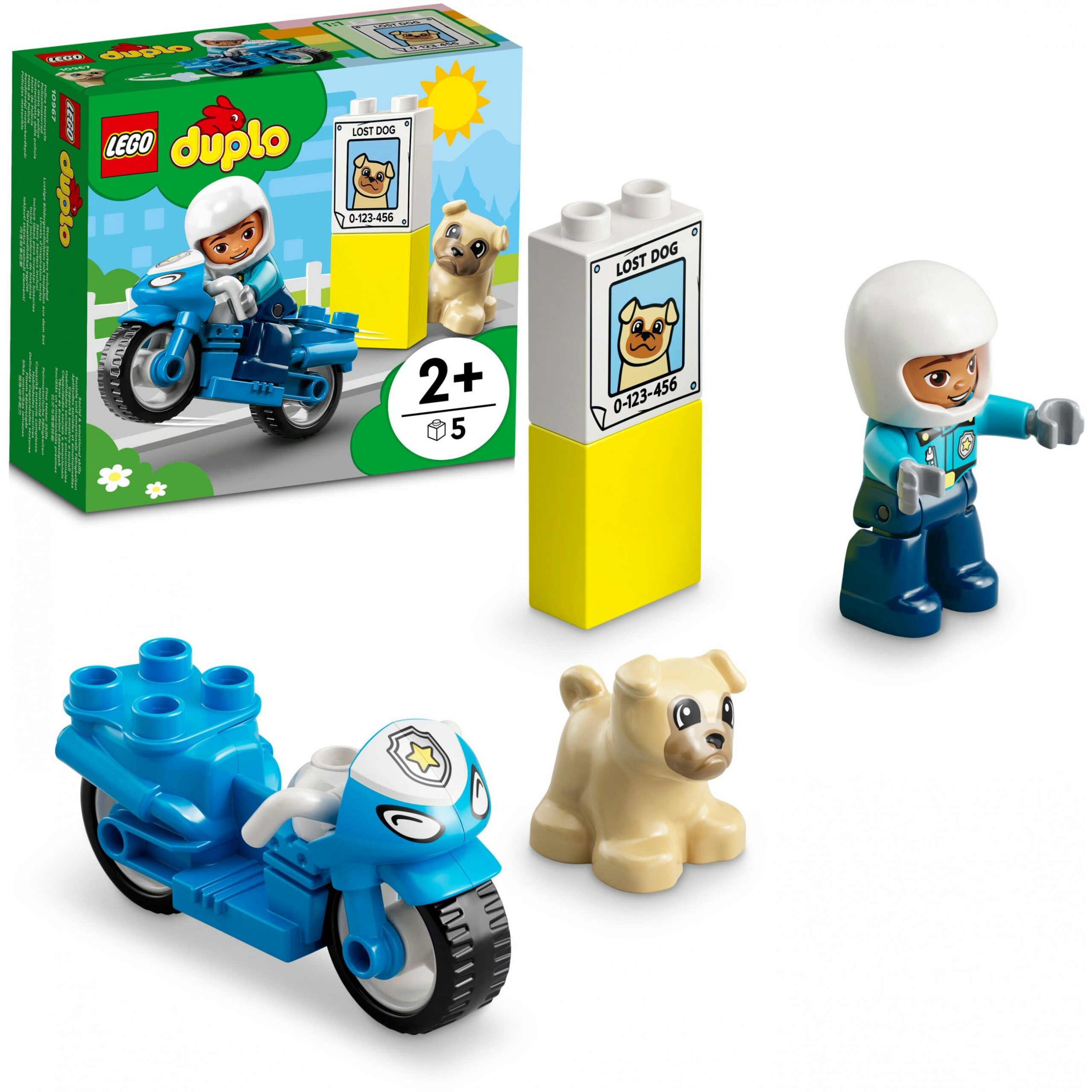 LEGO Duplo - Police Motorcycle - Figura 3