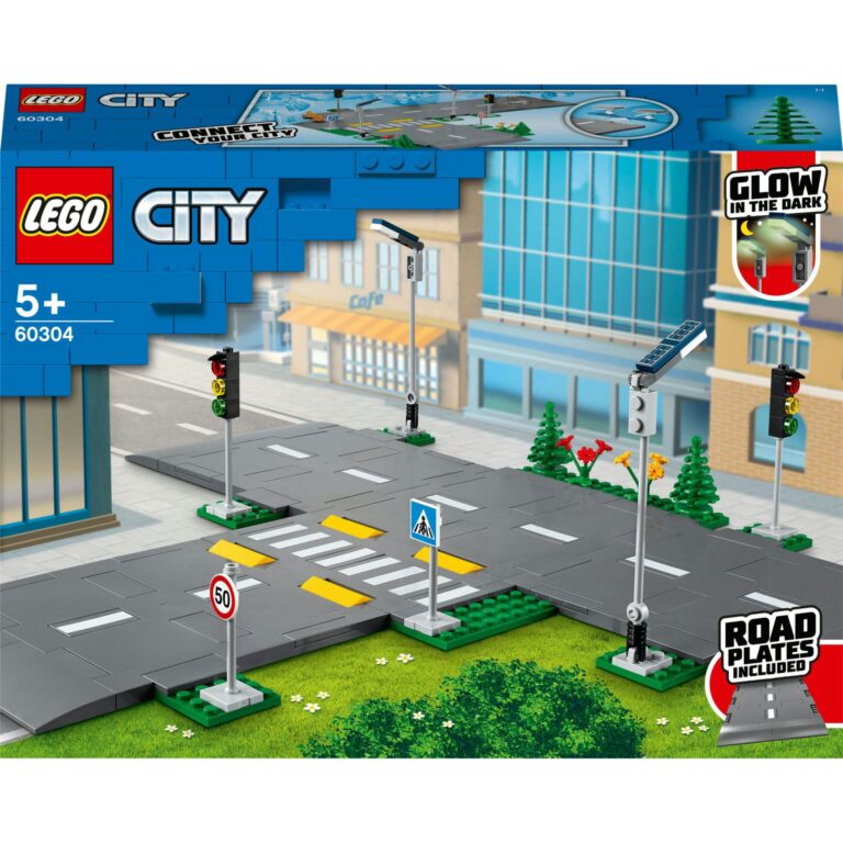 LEGO City 60304 – Road Intersection with Traffic Lights
