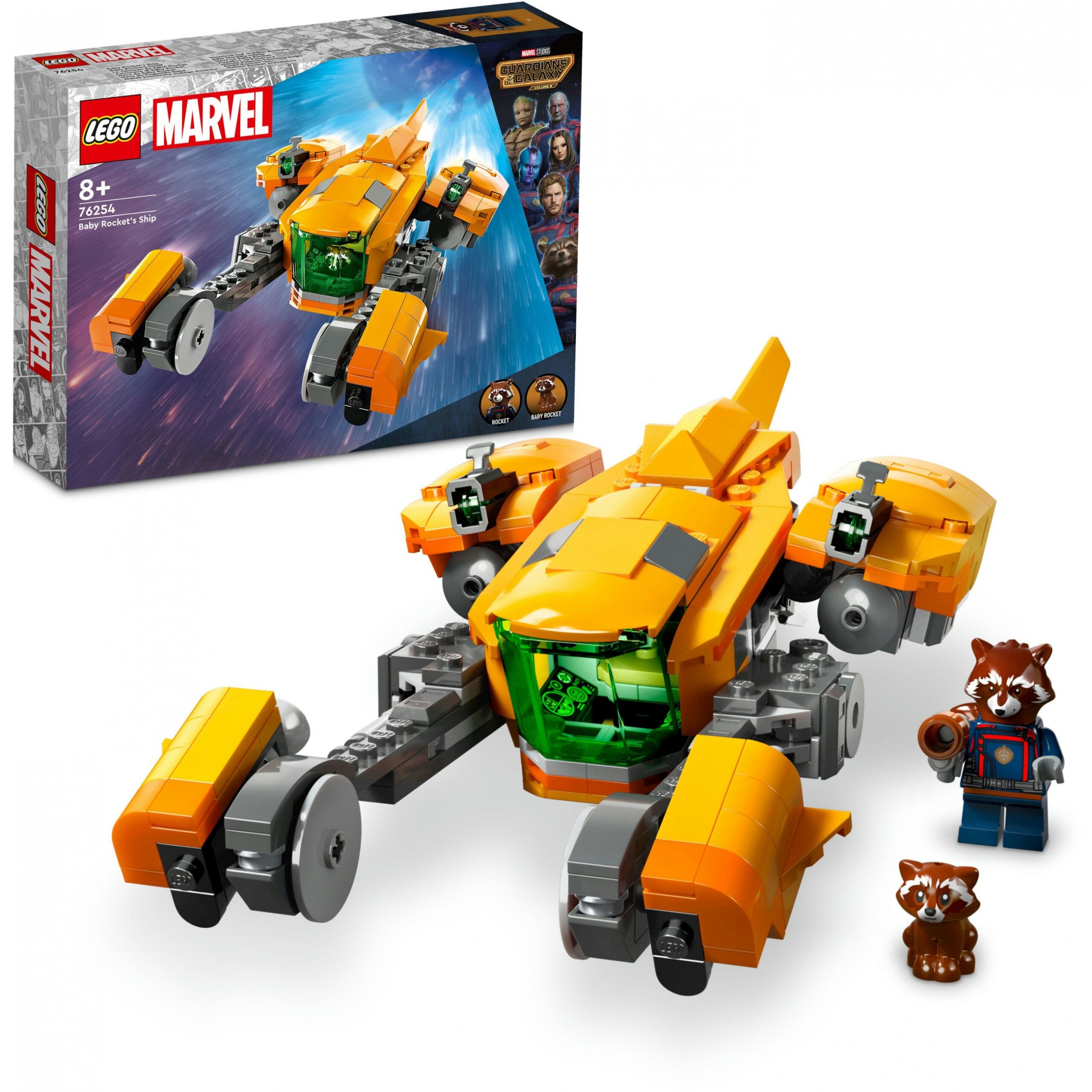 LEGO Marvel Super Heroes 76254 Baby Rocket’s Ship - Figura 3