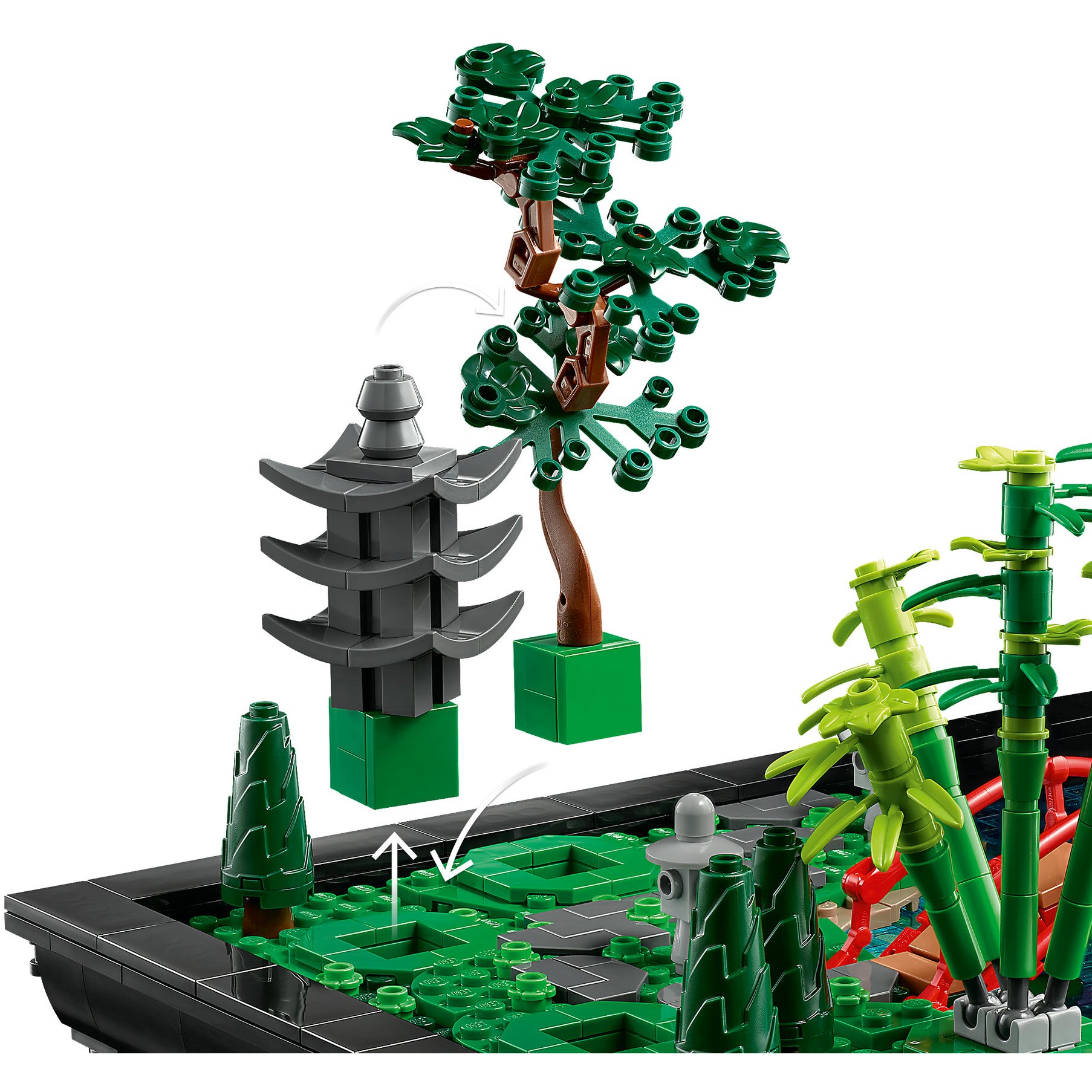 LEGO ICONS 10315 Garden of Serenity - Figura 5