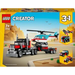 LEGO Creator Flatbed Truck with Helicopter 31146