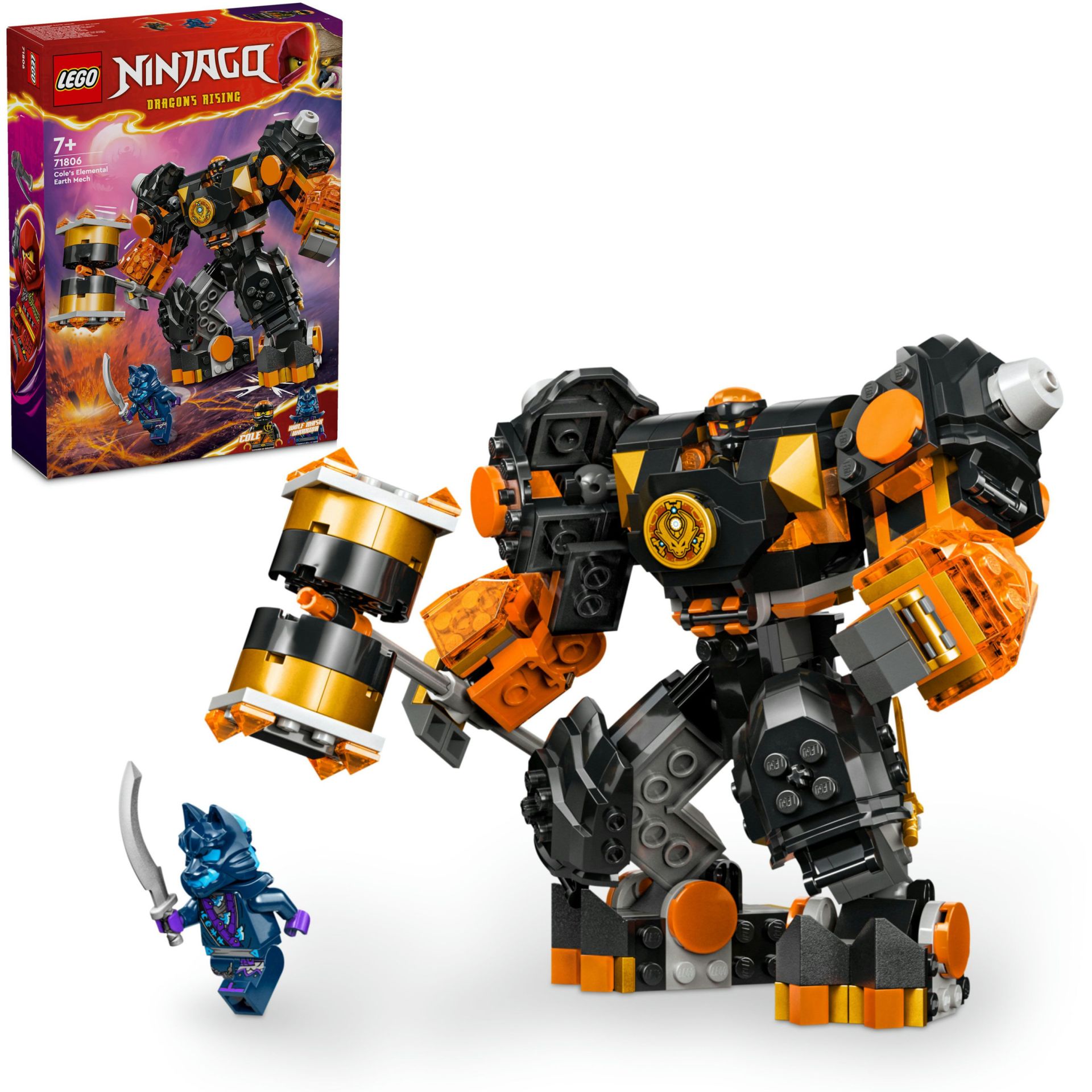 LEGO NINJAGO 71806 – Cole’s Earth Mech - Figura 4