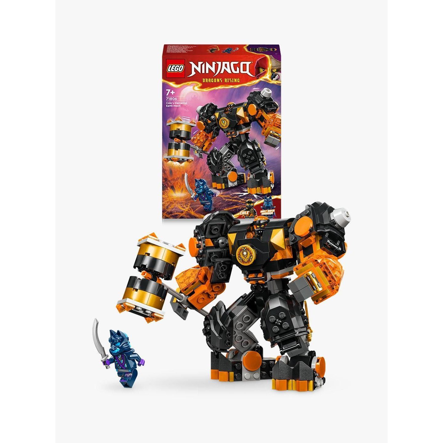 LEGO NINJAGO 71806 – Cole’s Earth Mech - Figura 5