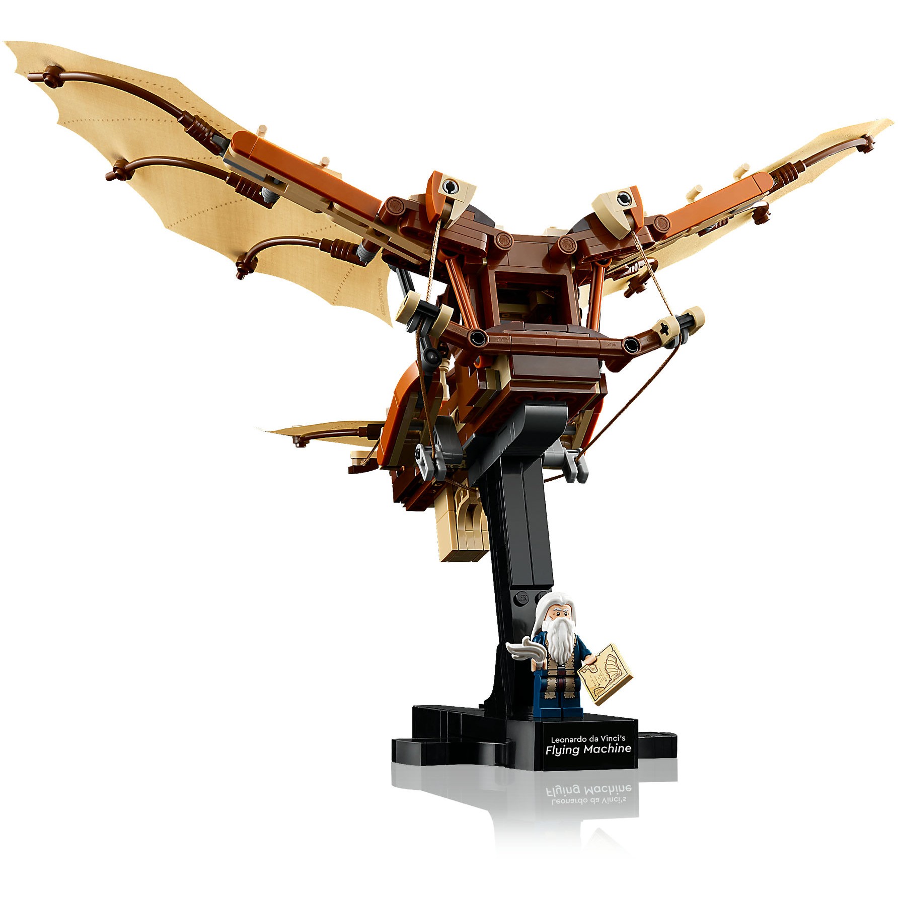 LEGO ICONS 10363 – Leonardo da Vinci’s Flying Machine - Figura 5