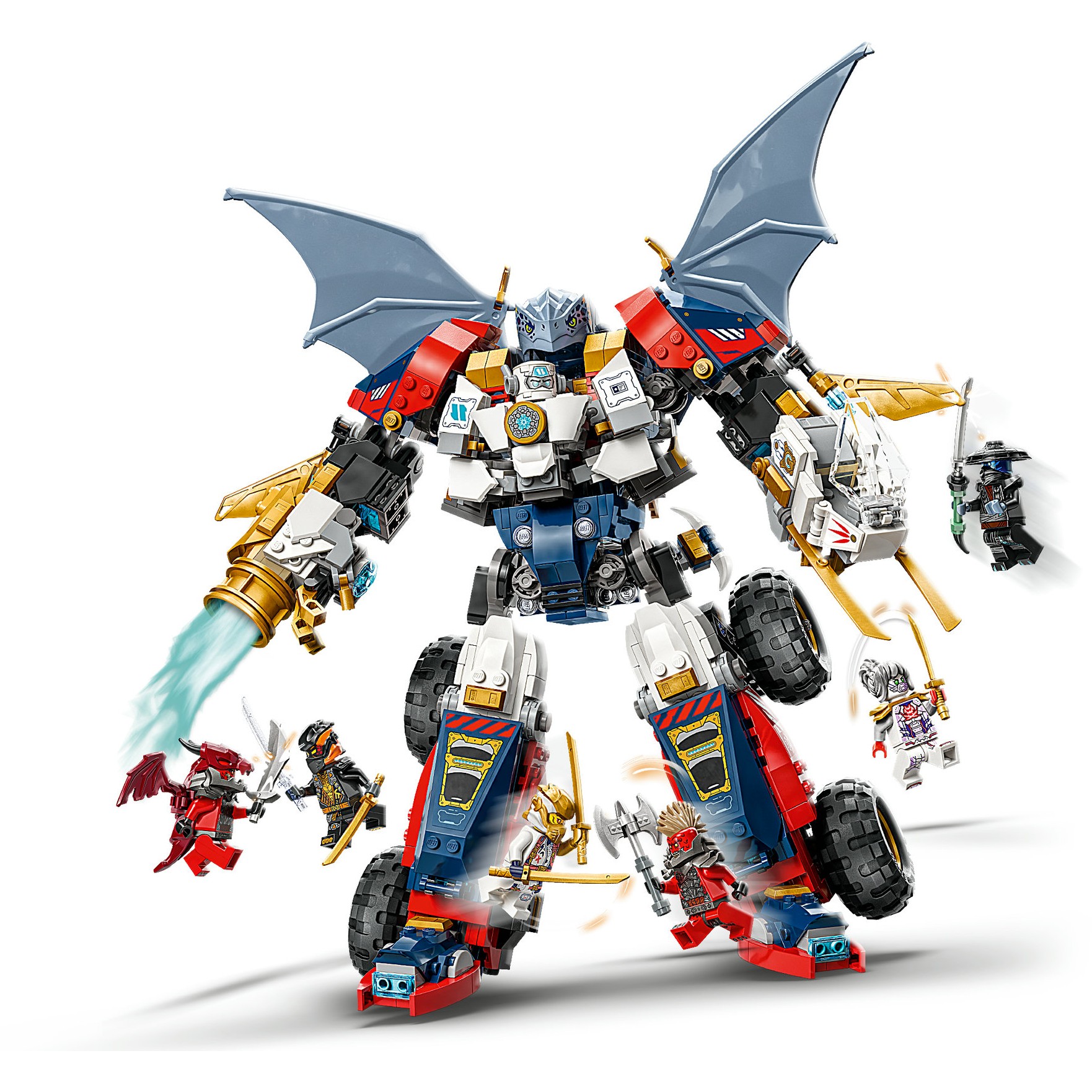 LEGO Ninjago – Zane’s Ultra Combo Mech - Figura 4