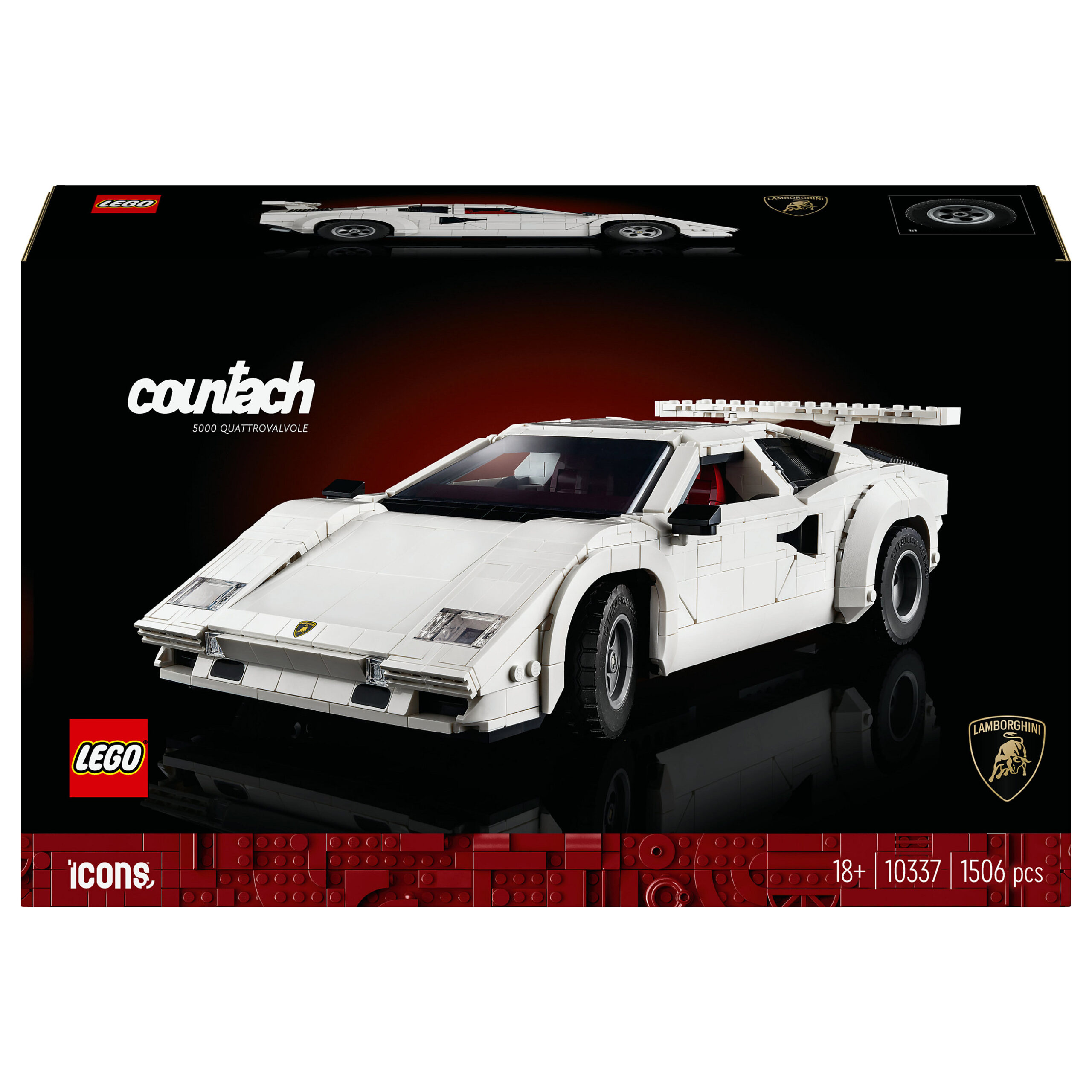 Lego Icons Lamborghini Countach