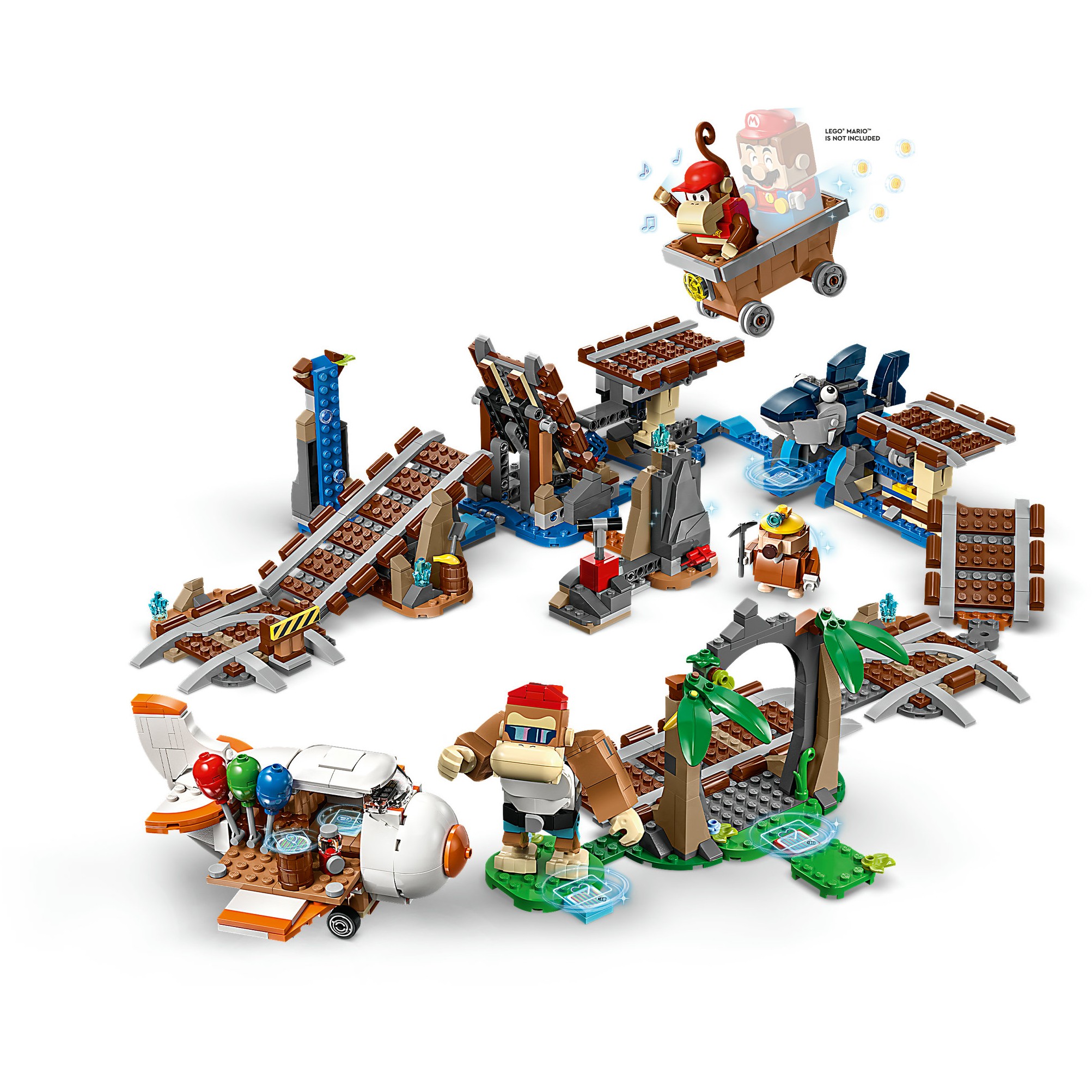 LEGO Super Mario 71425 Diddy Kong’s Mine Cart Ride – Exp. - Figura 3
