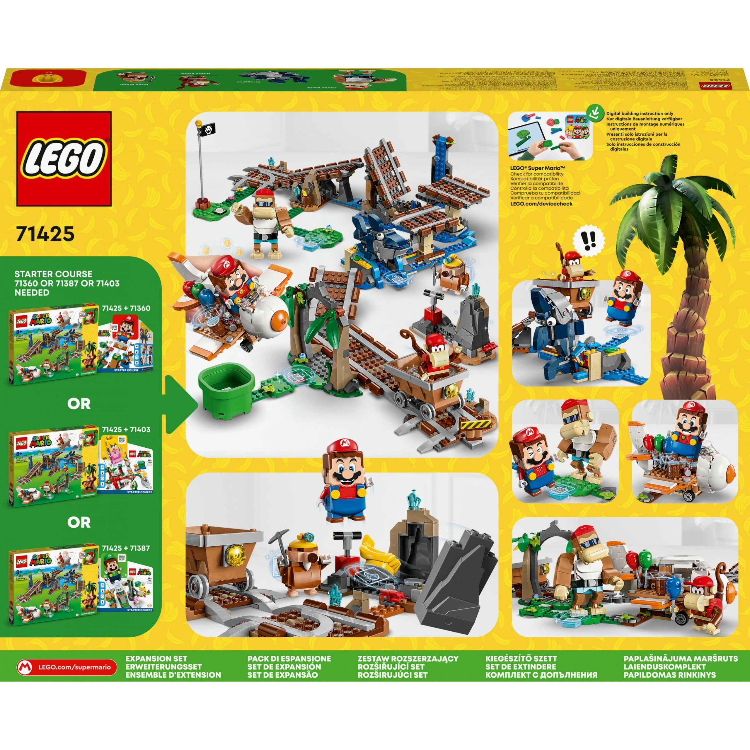LEGO Super Mario 71425 Diddy Kong’s Mine Cart Ride – Exp. - Figura 5