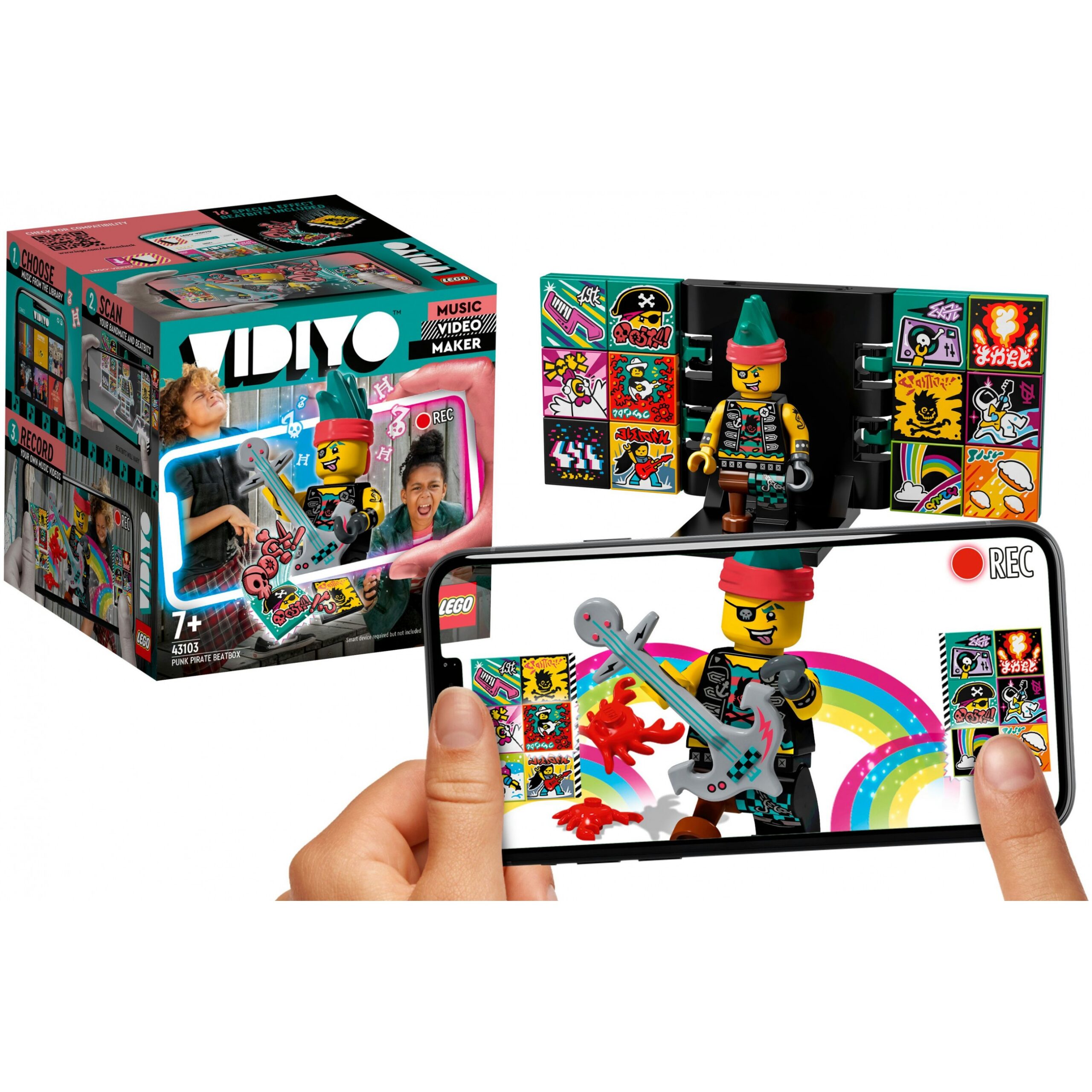 LEGO VIDIYO 43103 Punk Pirate BeatBox - Figura 4