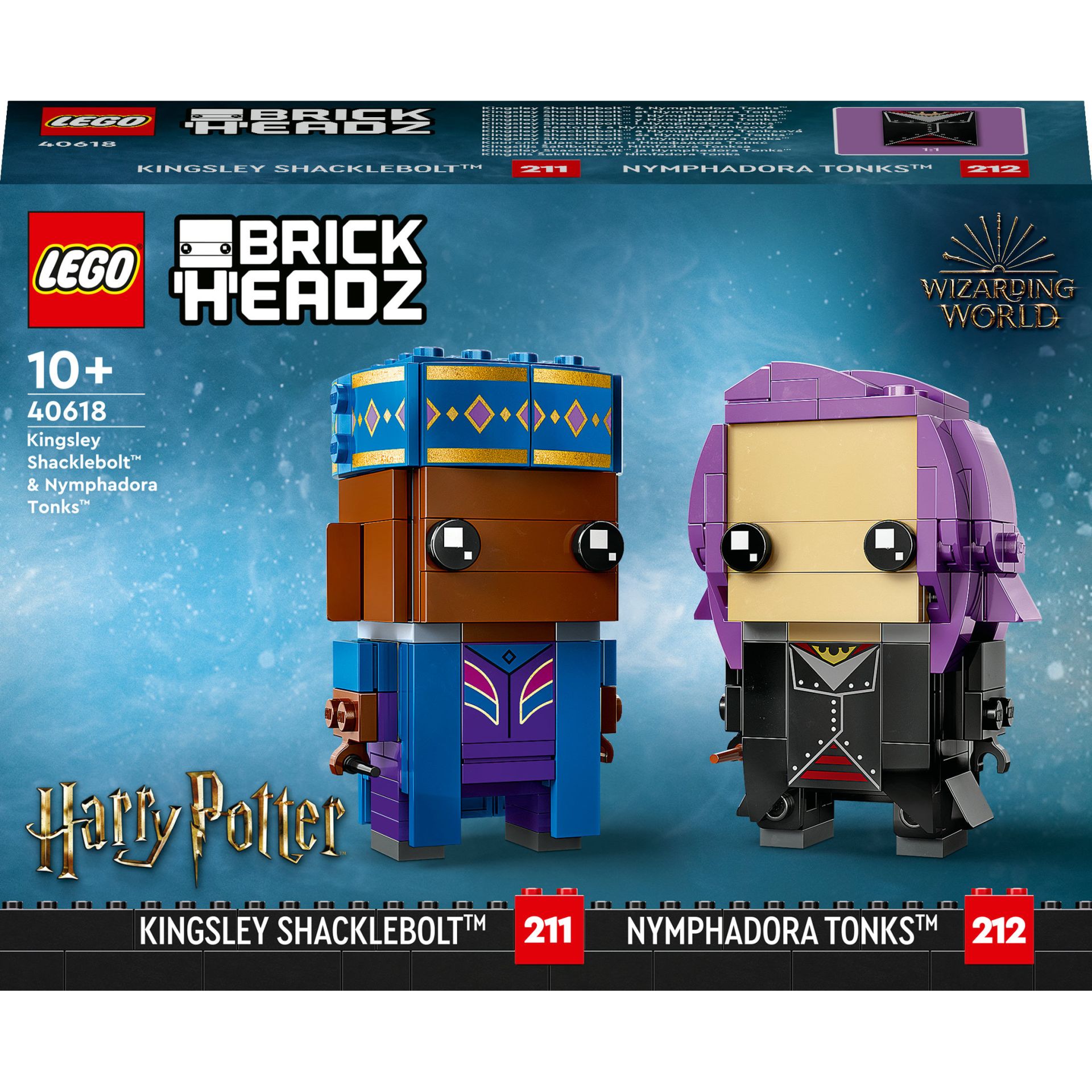 LEGO BrickHeadz – Kingsley Shacklebolt & Nymphadora Tonks