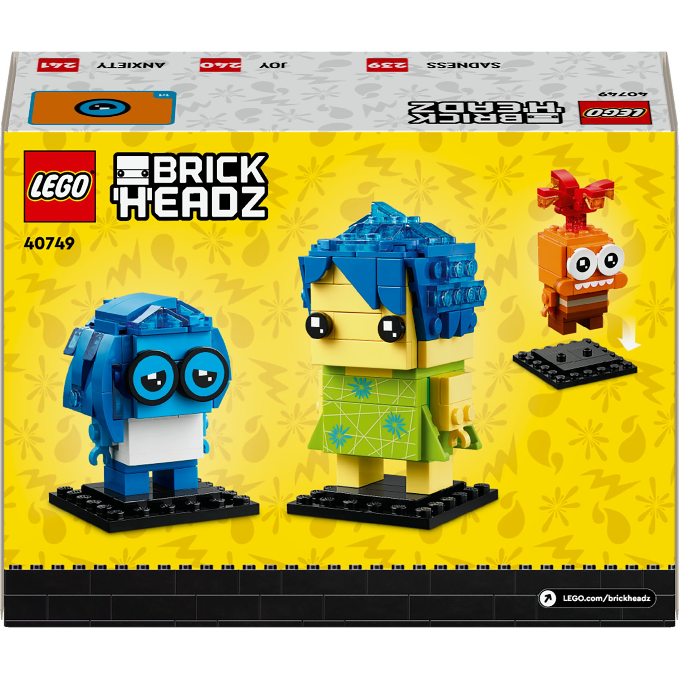 LEGO BrickHeadz – Joy, Sorrow, and Doubt - Figura 4