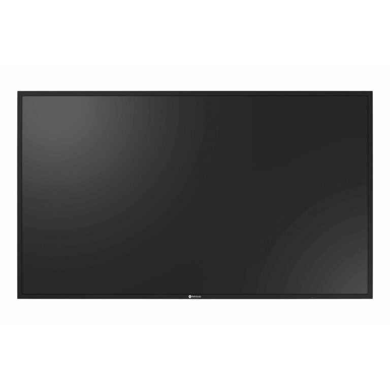 Monitor për punë AG neovo HMQ-4301 / 43" / 4K UHD IPS LCD / 86 Hz / 5 ms / HDMI + DVI + VGA + LAN + USB / Zezë