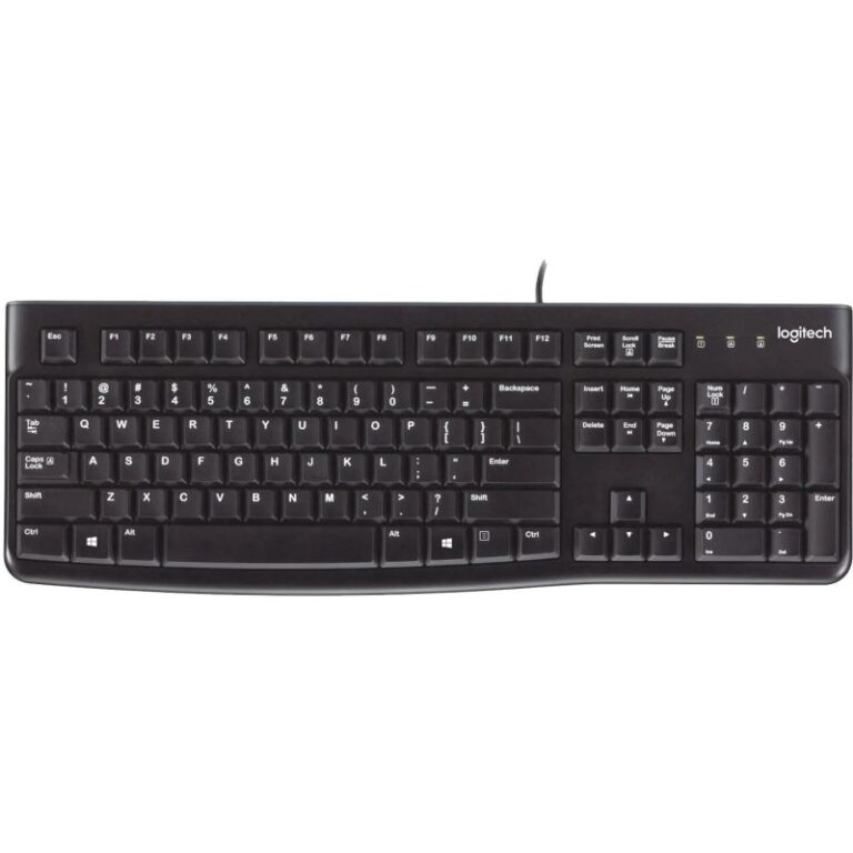 Tastierë Me kabllo Logitech K120 French Layout – Zezë