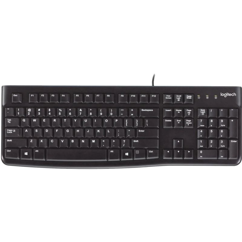 Tastierë Me kabllo Logitech K120 French Layout – Zezë