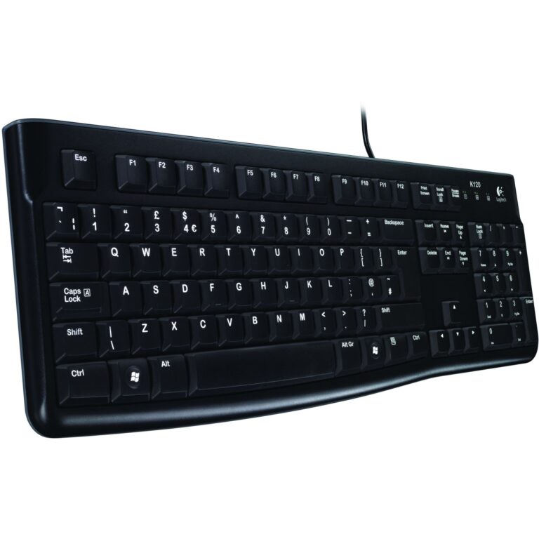 Tastierë me Kabllo Logitech K120 / Swiss Layout – Zezë