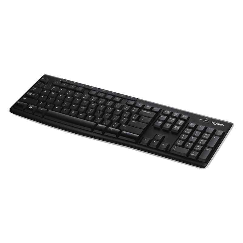 Tastierë pa Kabllo Logitech K270 / Spanish Language / QWERTY - Zezë - Figura 4