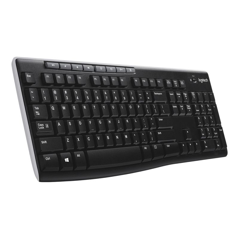 Tastierë pa Kabllo Logitech K270 / Spanish Language / QWERTY - Zezë