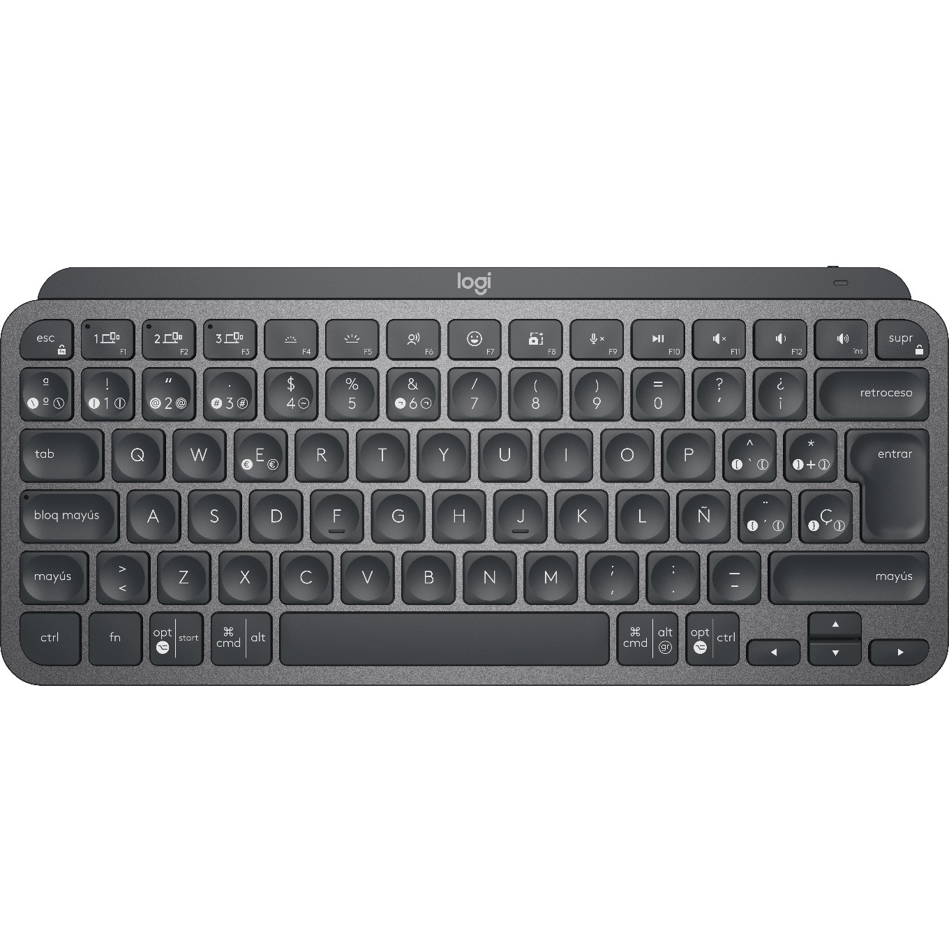 Tastierë pa kabllo MX Keys Mini / Spanish Layout - Grafit