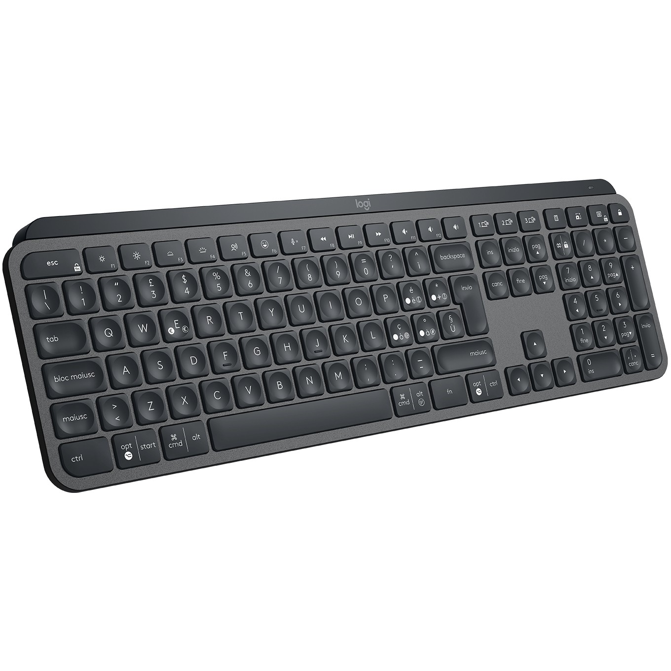 Tastierë pa Kabllo Logitech MX Keys for Business / Italian Layout – Grafit - Figura 5