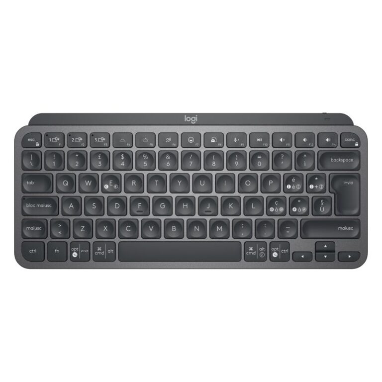 Tastierë Pa kabllo Logitech MX Keys Mini for Business / QWERTY Italian – Gri