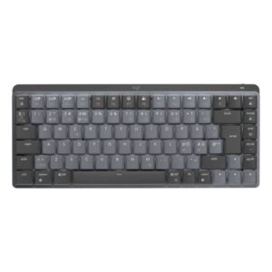 Tastierë pa kabllo / MX Mechanical Mini / Wireless / Illuminated / QWERTY - Zezë / Gri
