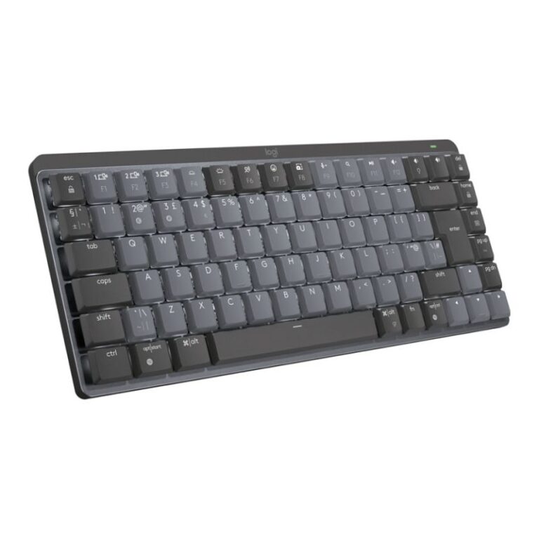 Tastierë pa kabllo Logitech MX Mechanical Mini / Illuminated / Compact - Zezë