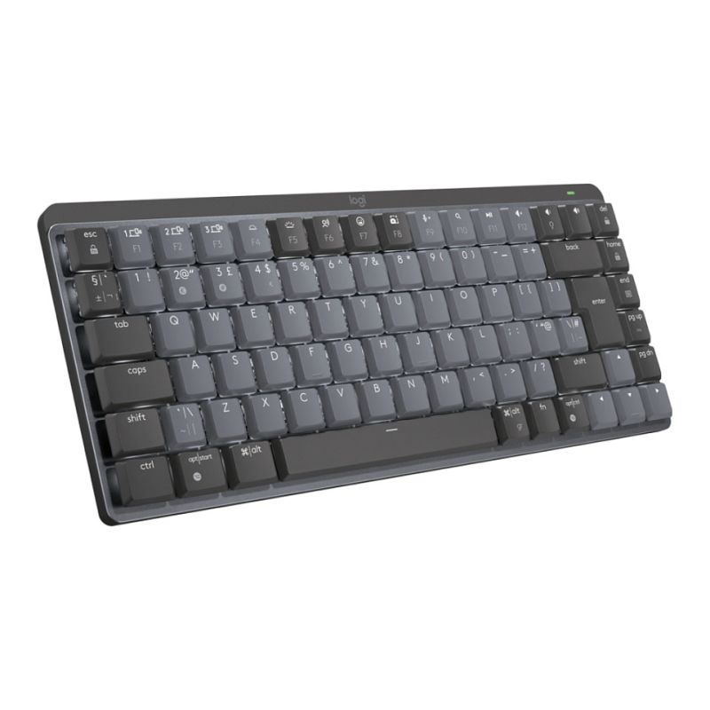 Tastierë pa kabllo Logitech MX Mechanical Mini / Illuminated / Compact - Zezë