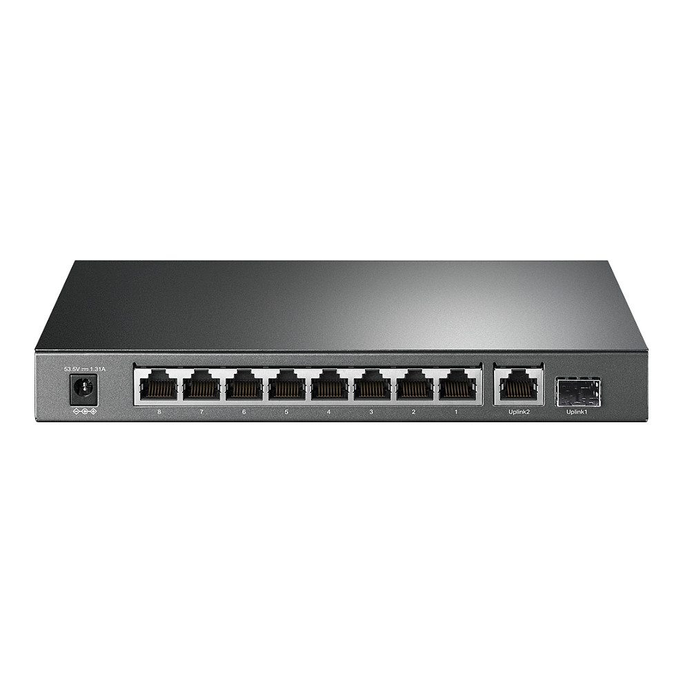 TP-Link TL-SG1210P 10-Port Gigabit PoE+ Switch, 63W PoE Budget, 1x SFP, Unmanaged - Figura 2