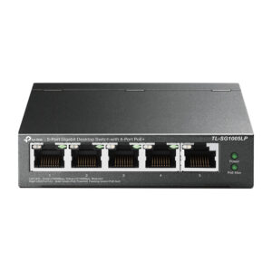 TP-Link TL-SG1005LP Switch 5-Port Gigabit me 4-Port PoE+ dhe 40W PoE Budget