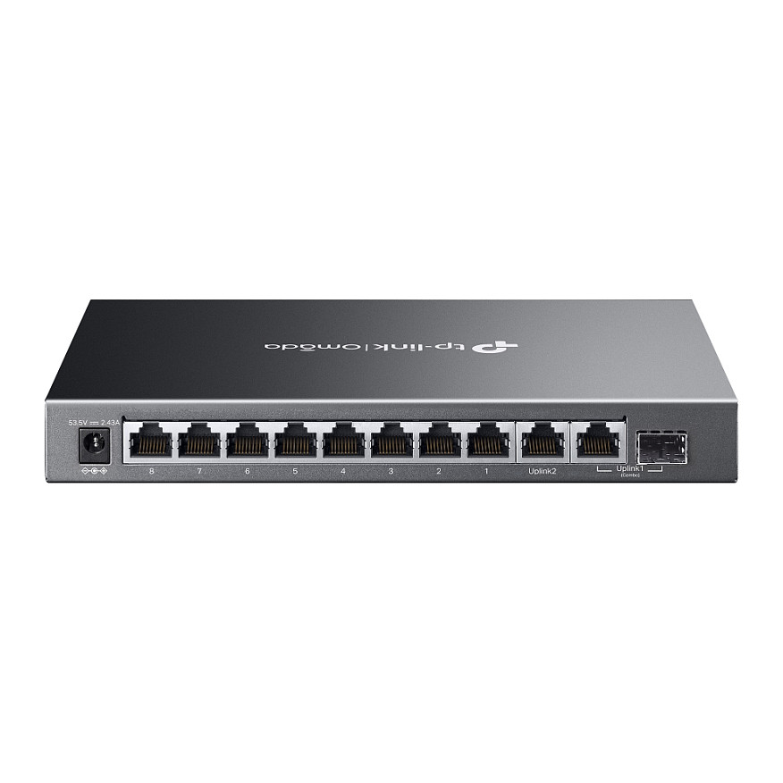 TP-Link Omada ES210GMP 10-Port Easy Managed Gigabit Switch with 8-Port PoE+ | 123W PoE Budget - Figura 2