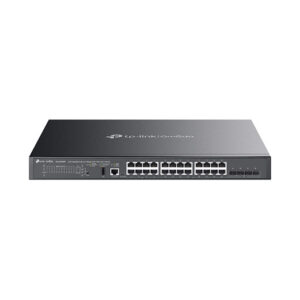 TP-Link Omada SG5428XMPP 24-Port Layer 3 Managed PoE++ Switch with 4x 10G SFP+ | 500W Enterprise Stackable Switch