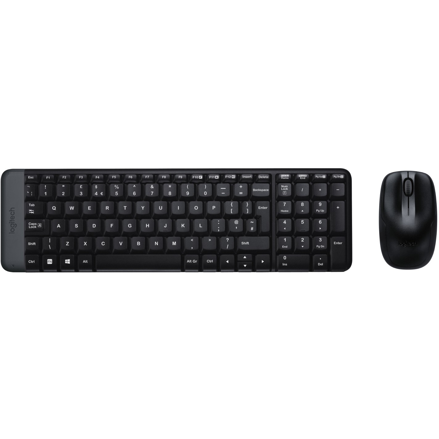 Combo (Tastierë & Maus) Logitech MK220 Wireless Desktop / QWERTY - Zezë - Figura 2