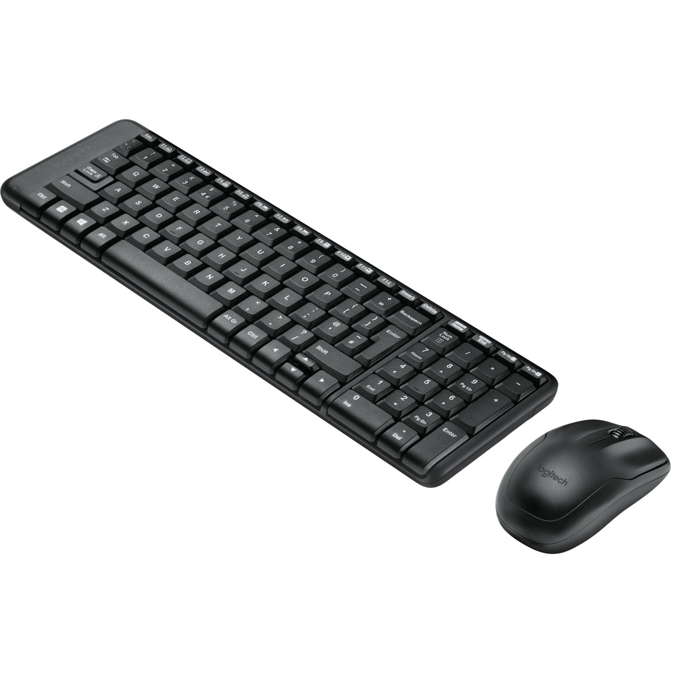 Combo (Tastierë & Maus) Logitech MK220 Wireless Desktop / QWERTY - Zezë - Figura 3