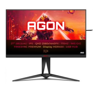 Monitor Gaming AOC AG275QX/EU / 27 Inch / Quad HD / 170Hz / 1ms / I zi